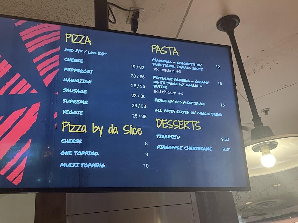 Aloha Pizzeria Menu image 1